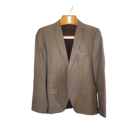 Hugo Boss Men's Green Casual Sport Coat Size 40 Regular (Medium) - Picture 3 of 8